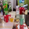 Easy-to-Use Hand-Press Red Soda Bottle Spout – Image 10