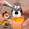Stainless Steel Egg Topper Cutter Metal Egg – Image 2