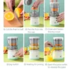 Wireless Juicer Automatic Orange Lemon Juicer USB – Image 2