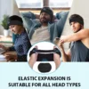 Fone Bluetooth Earphones Sports Sleeping Headband – Image 5