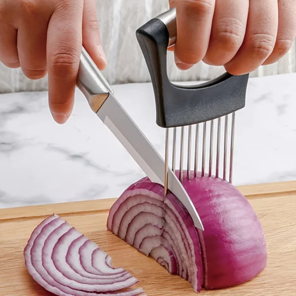 Stainless Steel Onion Slicer Holder