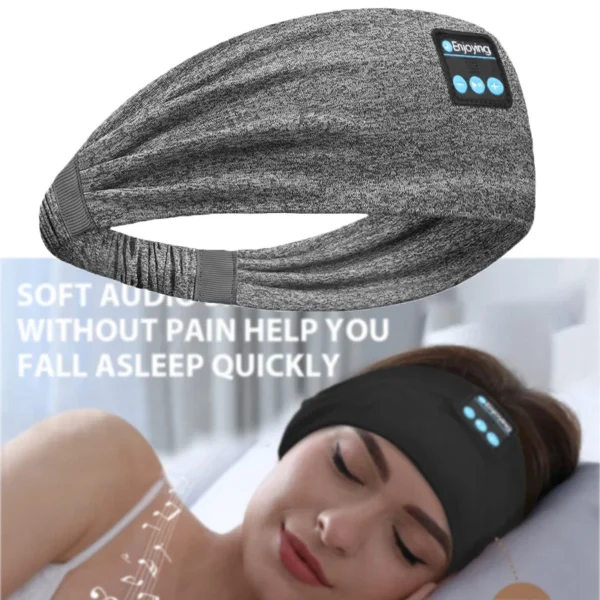 Fone Bluetooth Earphones Sports Sleeping Headband