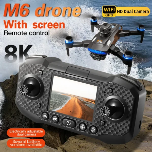 M6 Drone Professional 8K Camera Drone 5G
