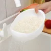 Rice Drain Basket Rice Filter Fruit and Vegetable – Image 5
