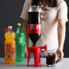 Easy-to-Use Hand-Press Red Soda Bottle Spout – Image 5