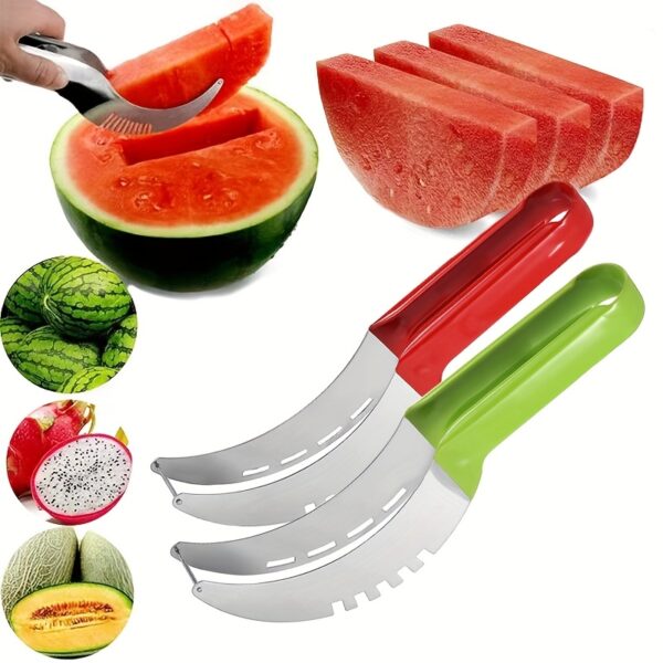 Stainless Steel Watermelon Slicer - Easy-Grip