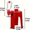 Easy-to-Use Hand-Press Red Soda Bottle Spout – Image 4